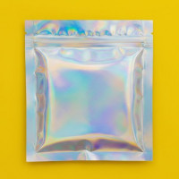 ЗИП-пакет Голографический 20х25см С Вашим Логотипом