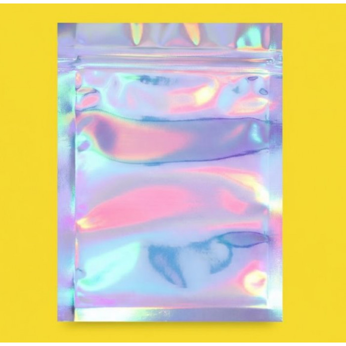 Зіп-пакет Голографічний 28х35см З Вашим Логотипом