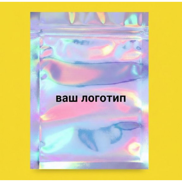 Зіп-пакет Голографічний 28х35см З Вашим Логотипом