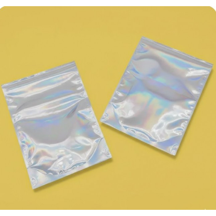 Зіп-пакет Голографічний 35х45см З Вашим Логотипом