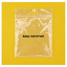 Зіп-пакет Прозорий Глянцевий 35х45см з ручкою та Вашим Логотипом