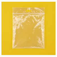 Torba na zamek błyskawiczny Przezroczysta Błyszcząca 35x45cm z uchwytem i Twoim logo