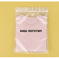 Torebka strunowa przezroczysta matowa 30x40cm z Twoim logo