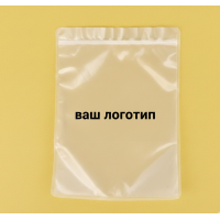 Torebka strunowa przezroczysta matowa 30x40cm z Twoim logo