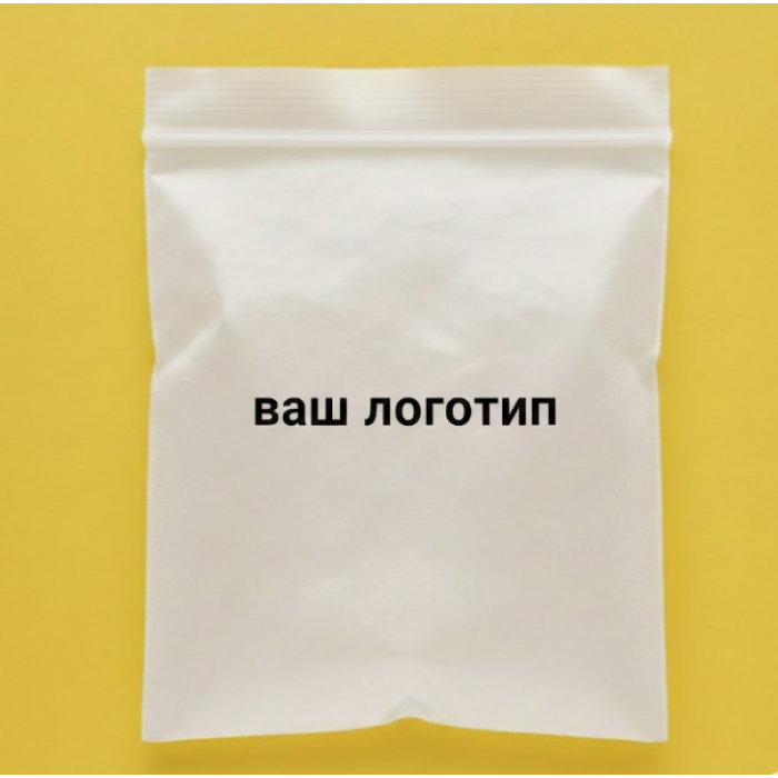Зіп-пакет Прозорий Матовий 35х40см З Вашим Логотипом