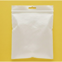 Зип-пакет Прозрачный Матовый 35х47см с ручкой и Вашим Логотипом