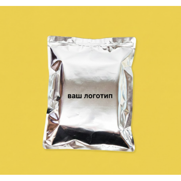 Зіп-пакет Срібний 24х30см З Вашим Логотипом