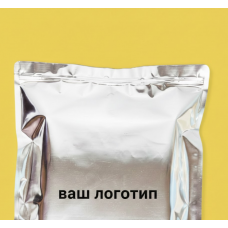 Зіп-пакет Срібний 24х30см З Вашим Логотипом