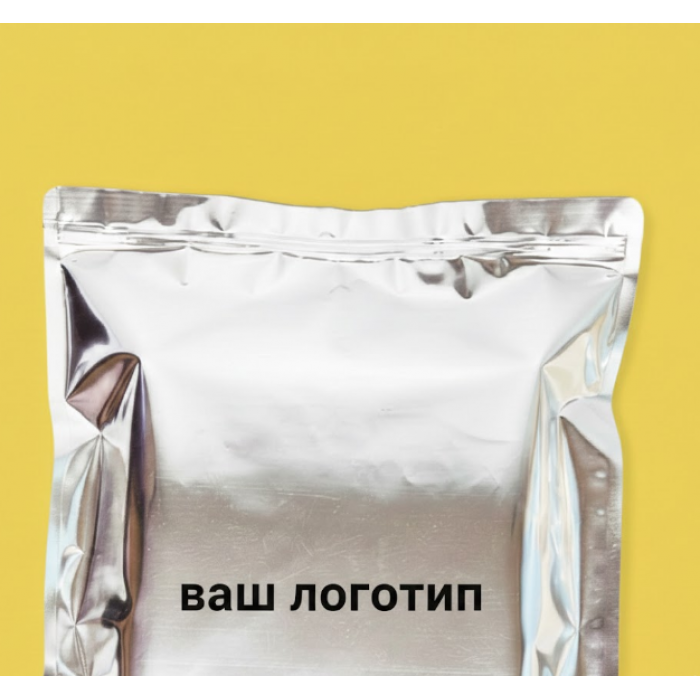 Зіп-пакет Срібний 24х30см З Вашим Логотипом