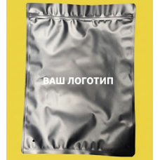 Зіп-пакет Чорний 35х45см З Вашим Логотипом