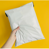 Бандерольний Кур'єрський Пакет Білого кольору матовий 25х36см З Вашим Логотипом