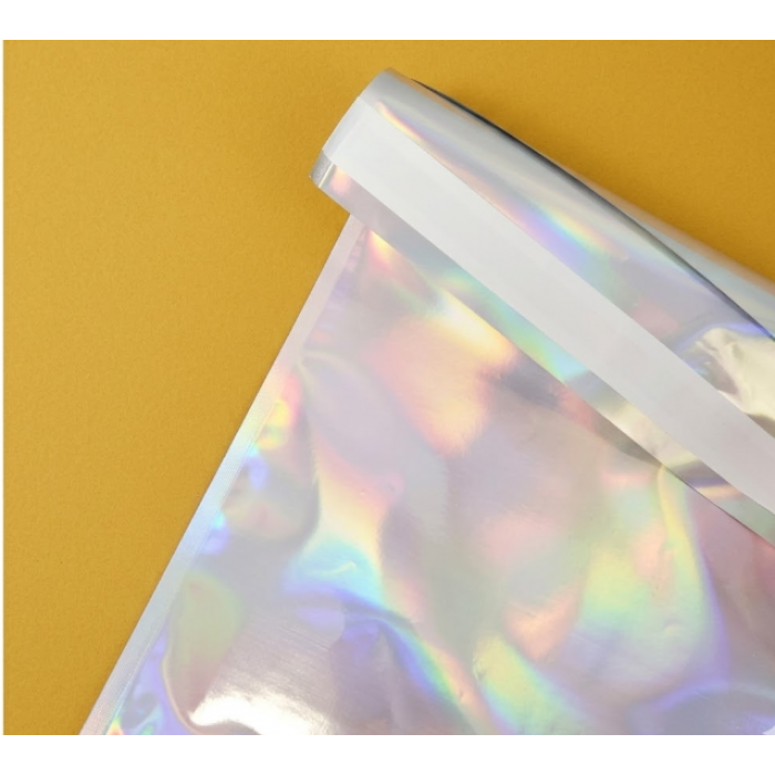 Бандерольний Кур'єрський Пакет Голографічний 25х36см З Вашим Логотипом