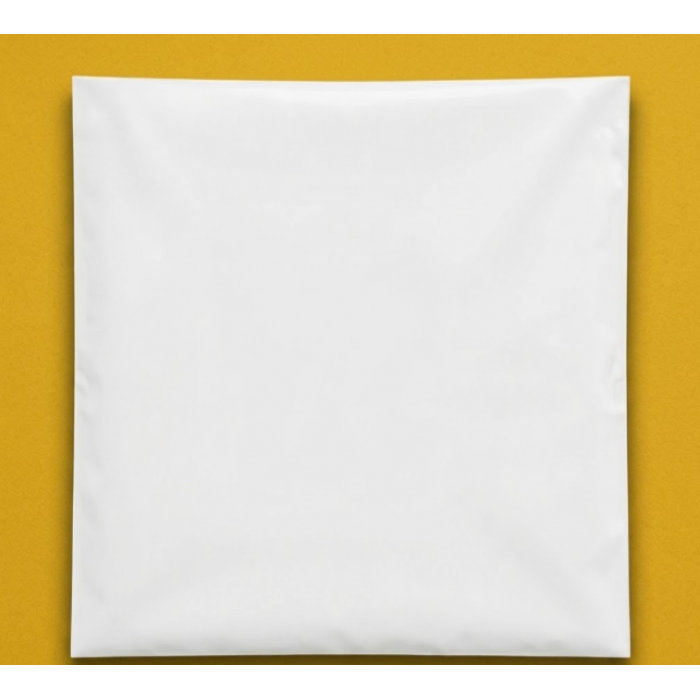 Білий Кур'єрський Пакет 50х50см 4 см клапан З Вашим Логотипом