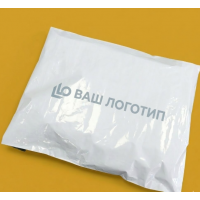 Biała torba kurierska 60x40cm, klapa 4cm z Twoim logo