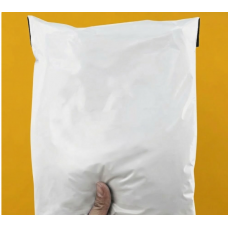 Білий Кур'єрський Пакет 40х60см 4 см клапан З Вашим Логотипом