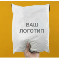 Biała torba kurierska 40x60cm, klapa 4cm z Twoim logo