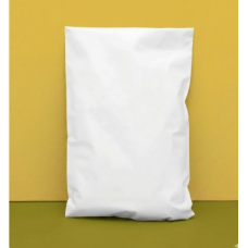 Білий Кур'єрський Пакет 30х40см 4 см клапан З Вашим Логотипом