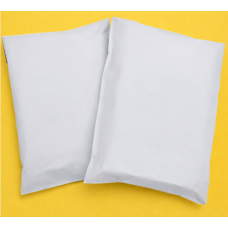 Білий Кур'єрський Пакет 38х40см 4 см клапан З Вашим Логотипом
