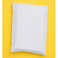 Білий Кур'єрський Пакет 38х40см 4 см клапан З Вашим Логотипом