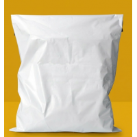 Білий Кур'єрський Пакет 24х32см 4 см клапан З Вашим Логотипом