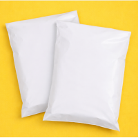 Білий Кур'єрський Пакет 19х24см 4 см клапан З Вашим Логотипом