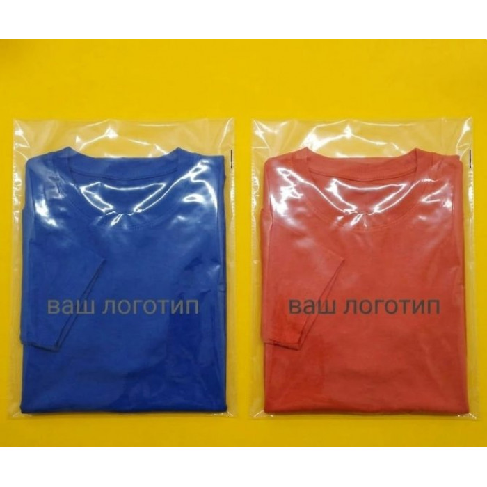 Прозорий Кур'єрський Пакет 30х40см 40 см клапан З Вашим Логотипом