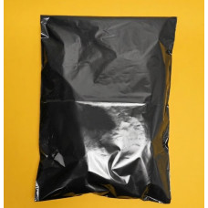 Чорний Кур'єрський Пакет 30х40см 40 см клапан З Вашим Логотипом