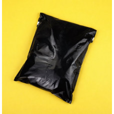 Чорний Кур'єрський Пакет 24х32см 40 см клапан З Вашим Логотипом