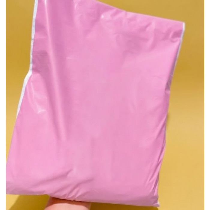 Ніжно-рожевий Кур'єрський Пакет 30х40см 40 см клапан З Вашим Логотипом