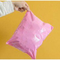 Ніжно-рожевий Кур'єрський Пакет 24х32см 40 см клапан З Вашим Логотипом