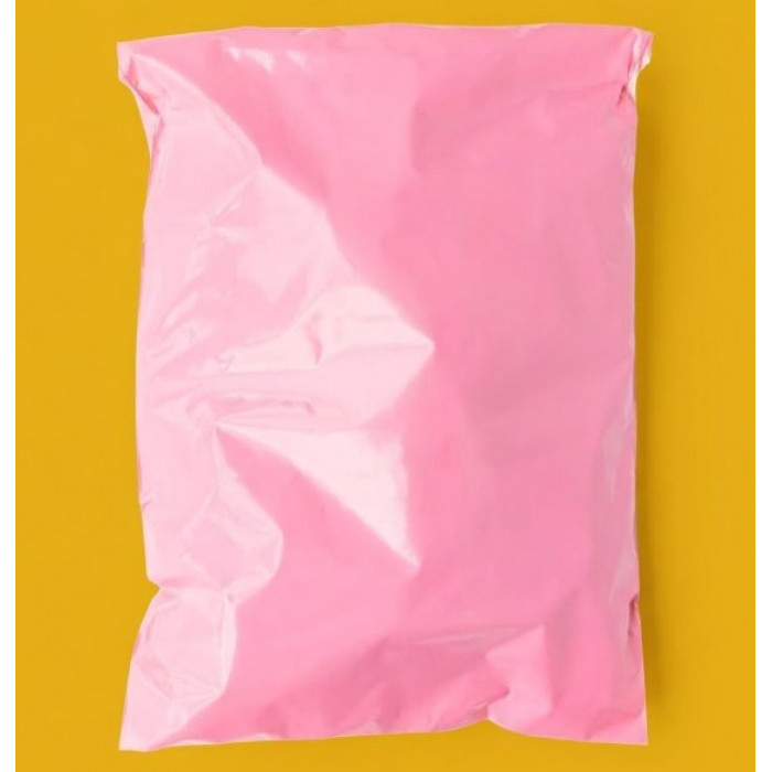 Рожевий Кур'єрський Пакет 24х32см 40 см клапан З Вашим Логотипом