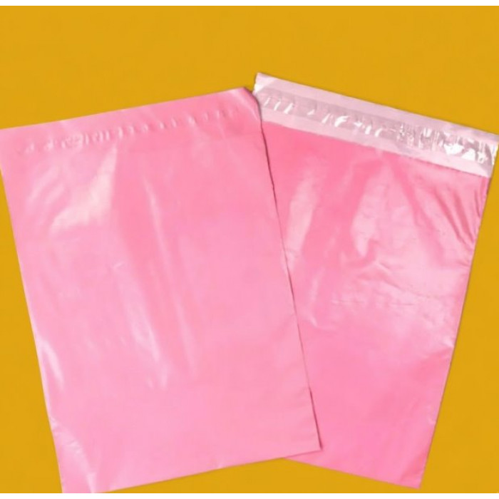 Рожевий Кур'єрський Пакет 24х32см 40 см клапан З Вашим Логотипом