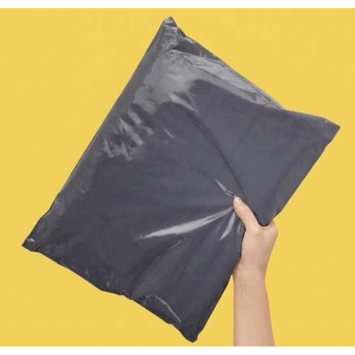 Графітовий Кур'єрський Пакет 24х32см 40 мм клапан З Вашим Логотипом