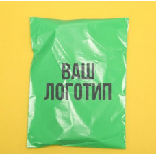 Zielona paczka kurierska 24x32cm 40cm Klapa z Twoim logo