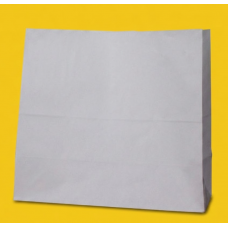 Крафт Пакет З Вашим Логотипом Білого Кольору 32х30cм Без ручок 