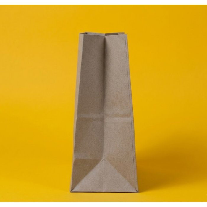 Крафт Пакет З Вашим Логотипом Бурого Кольору 32х30cм Без ручок 