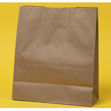 Крафт Пакет З Вашим Логотипом Бурого Кольору 32х42cм Без ручок 