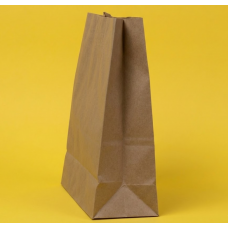 Крафт Пакет З Вашим Логотипом Бурого Кольору 32х42cм Без ручок 