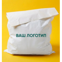 Фасувальний Білого Кольору Пакет 30х50см З Вашим Логотипом