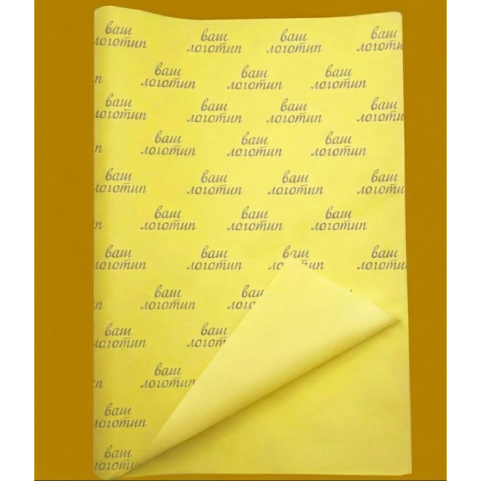 Papier Chusteczka 22g 50x70cm Z Twoim Logo Żółty
