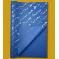 Papier Chusteczka 22g 50x70cm Z Twoim Logo Niebieski