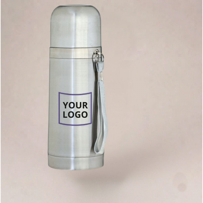 Termos "Hotzy" TM "Sun Line" 350 ml z logo (z paskiem)