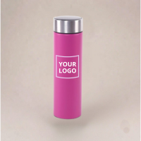 Termos "Temp" matowy 450 ml z logo (wykończenie matowe)