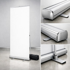Roll-up стенд 85х200 см Люкс — посилений для частих виїздів