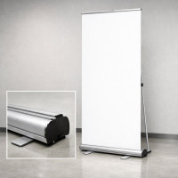 Roll-up стенд 100х200 см — преміум-рівень для виставок і ресепшену
