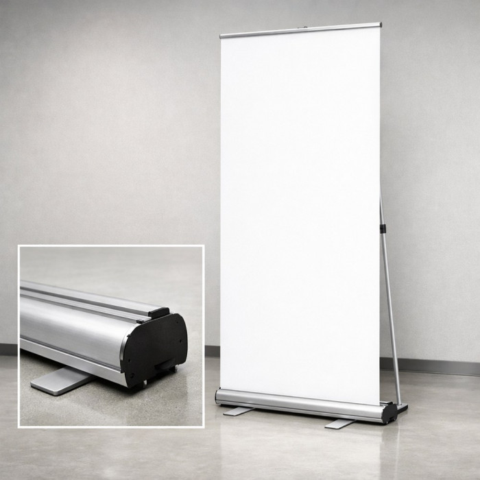 Roll-up стенд 100х200 см — преміум-рівень для виставок і ресепшену