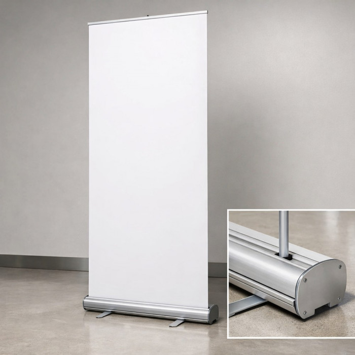Roll-up стенд 80х200 см — компактний для промо та точок продажу