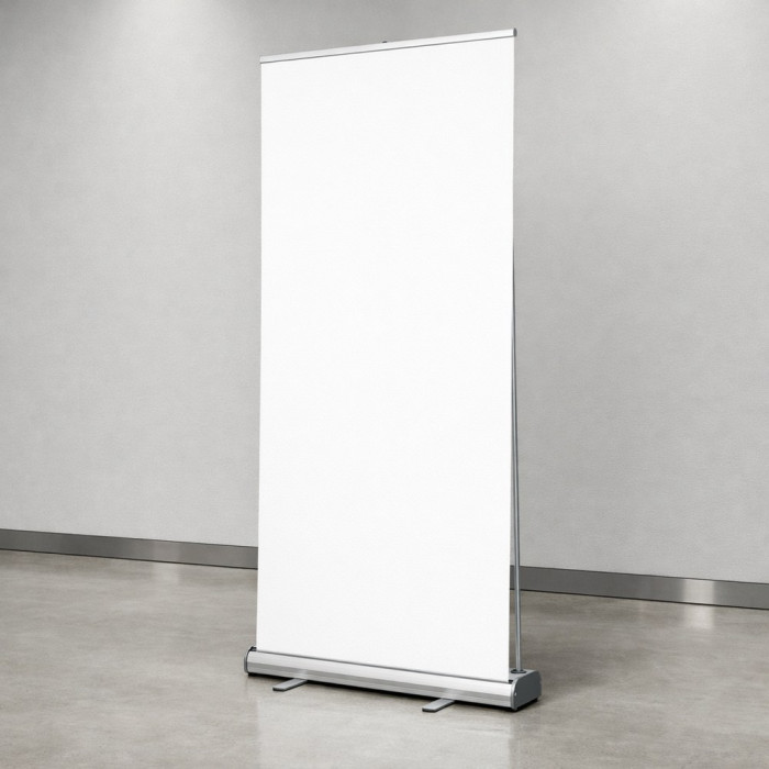 Roll-up стенд 80х200 см — компактний для промо та точок продажу